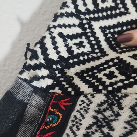 Free People Love Test Jacket Size M-L Well Worn Festival Bohemian - Picture 11 of 16